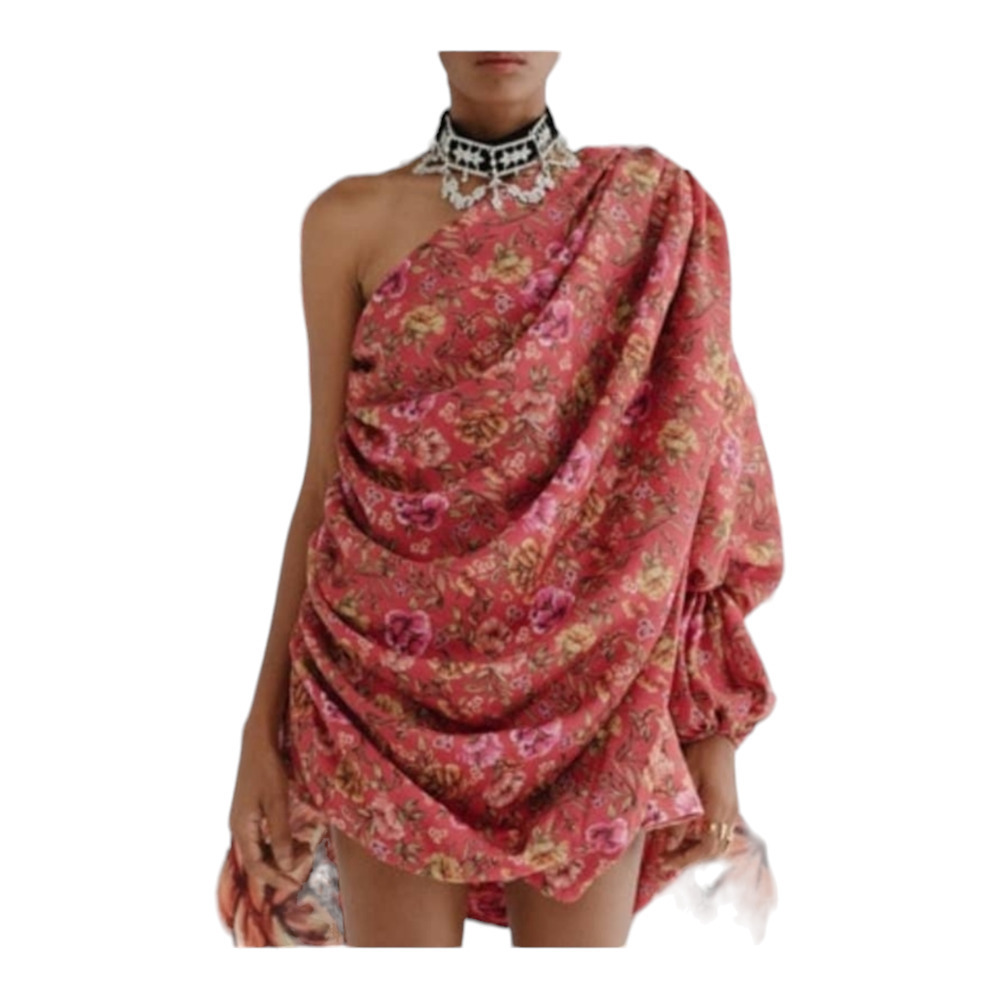 New Isla And White Silk Floral Linnea Designer Top With Tags Size Medium — image 2 of 8